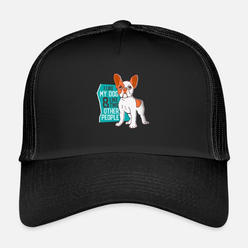 J'aime mon chien, j'aime mon chien Casquette trucker 