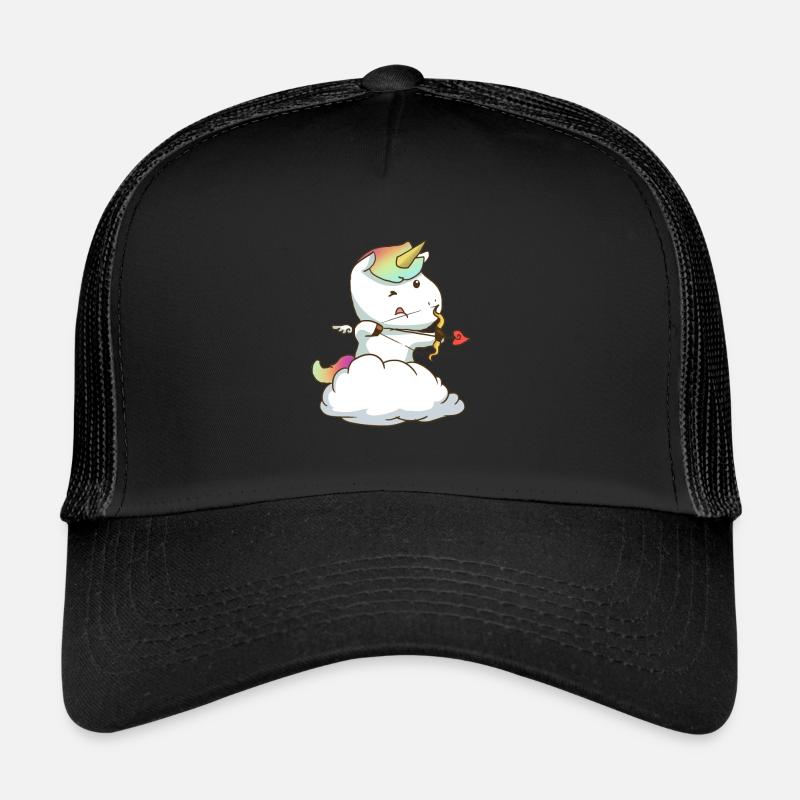 Amor - Trucker Cap - Schwarz/Schwarz