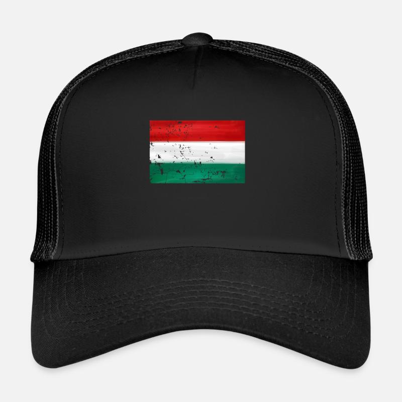 Hungary flag Trucker Cap