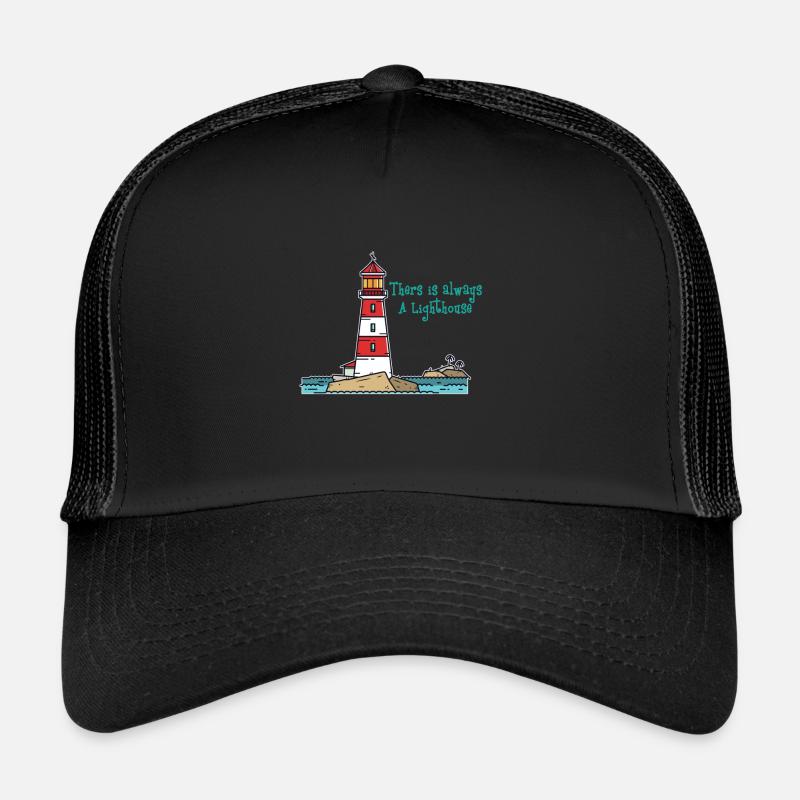 Lighthouse Trucker Cap