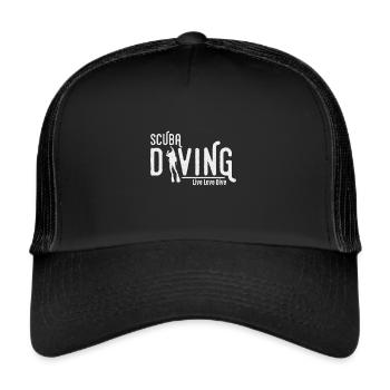Scuba Diving - Trucker Cap - black/black - Front
