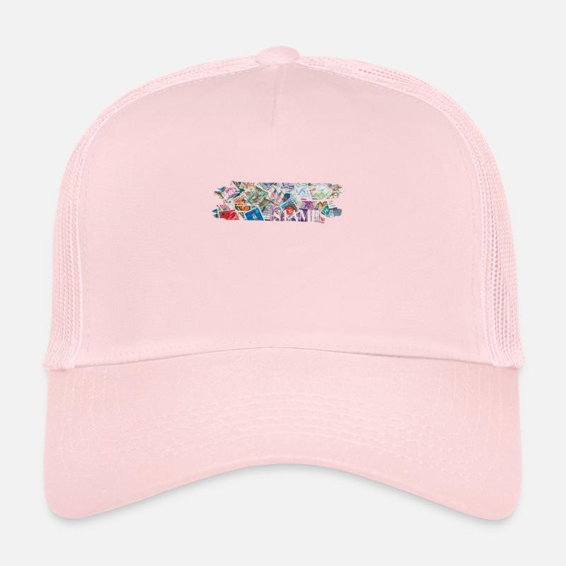 Cute Stamp Collectors Gift Trucker Cap