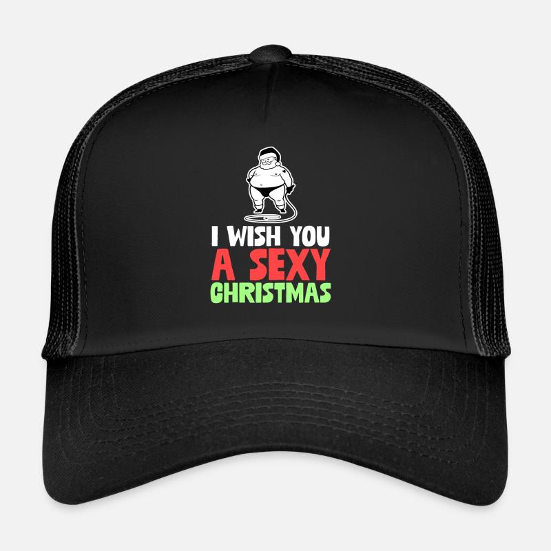 Ich wünsche dir ein sexy Weihnachten Trucker Cap