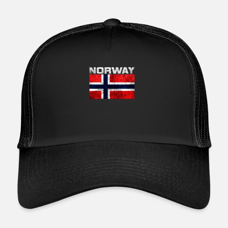 Norway - Trucker Cap - black/black