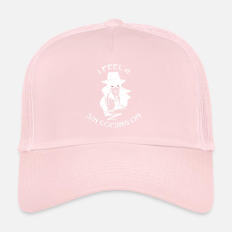 I sense that a sin is approaching me. Trucker Cap