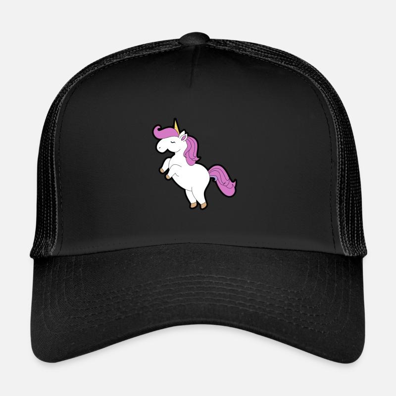 unicorn - Trucker Cap - black/black