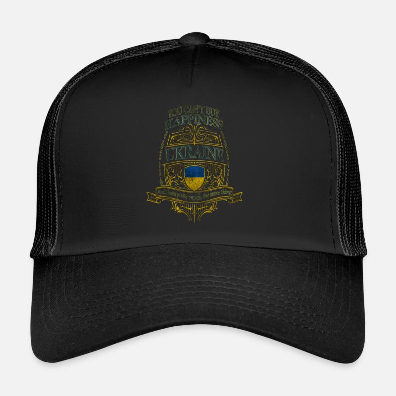 Ukraine - Trucker Cap - black/black
