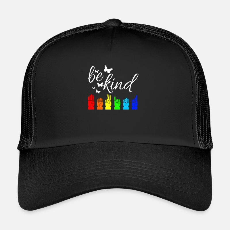 ASL Zeichensprache Gebärdensprache Trucker Cap
