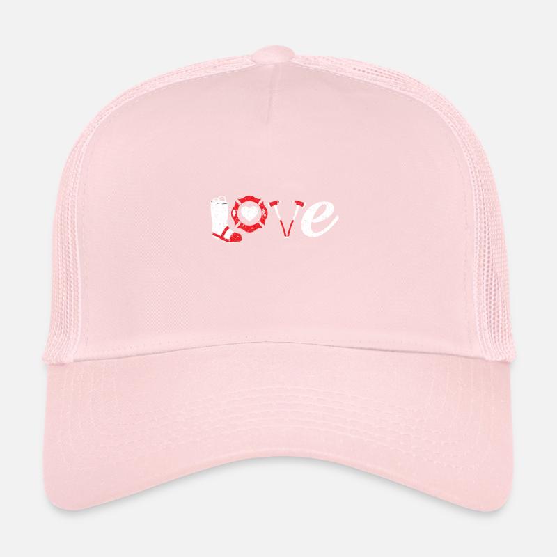 Métier de pompiers Casquette trucker 