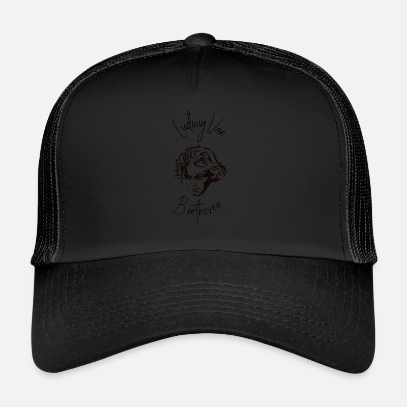 Ludwig van Beethoven - Compositeur, Musique classique Casquette trucker 