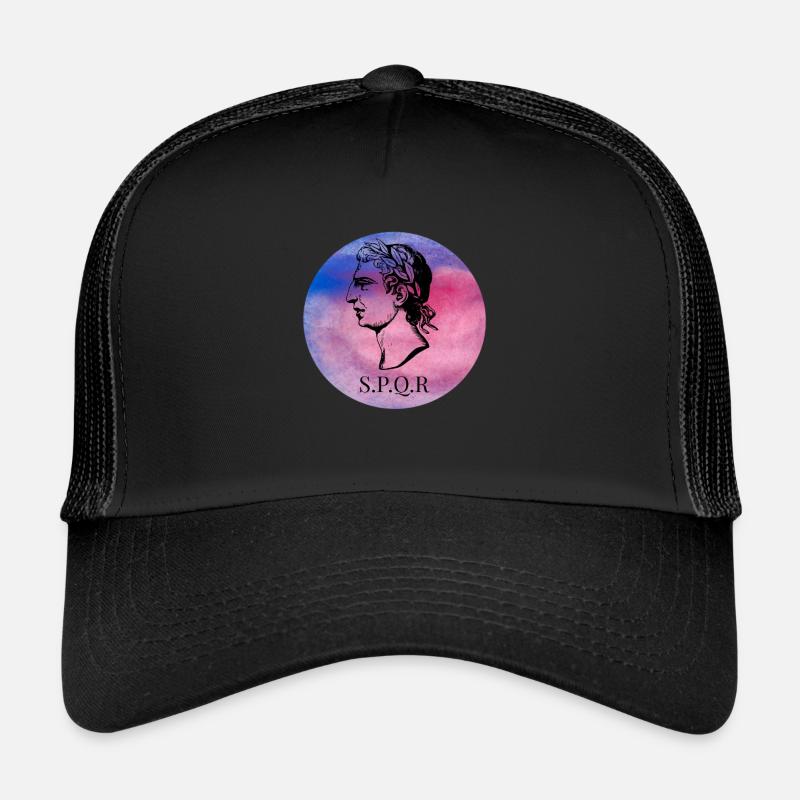Rome Spqr spqr Roman Forum Caesar Trucker Cap