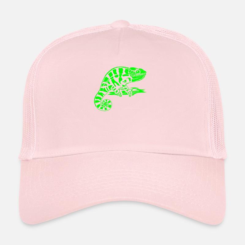Caméléon vert Casquette trucker 