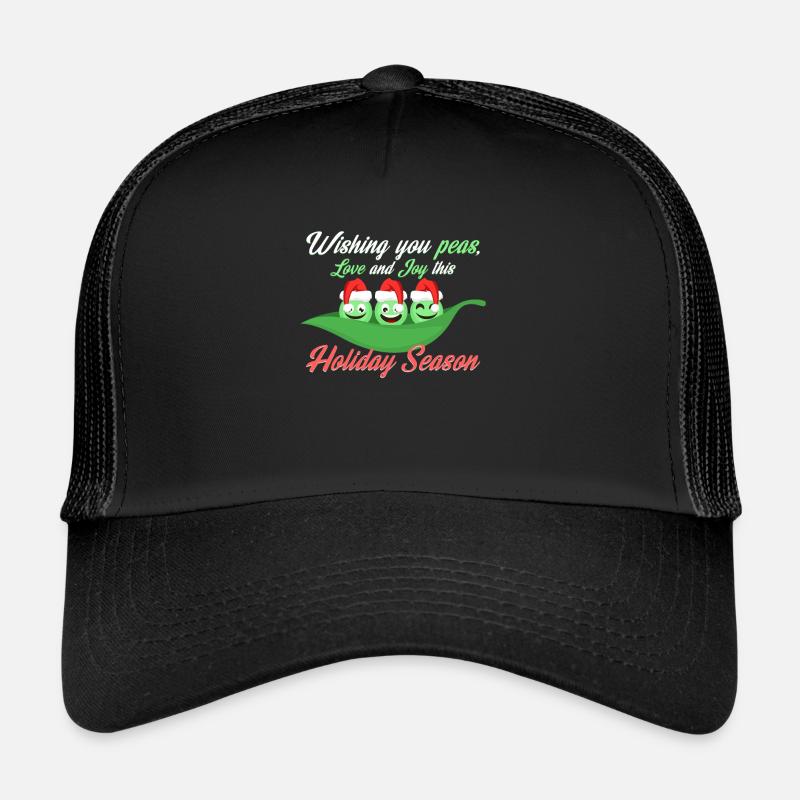 Christmas peas Trucker Cap