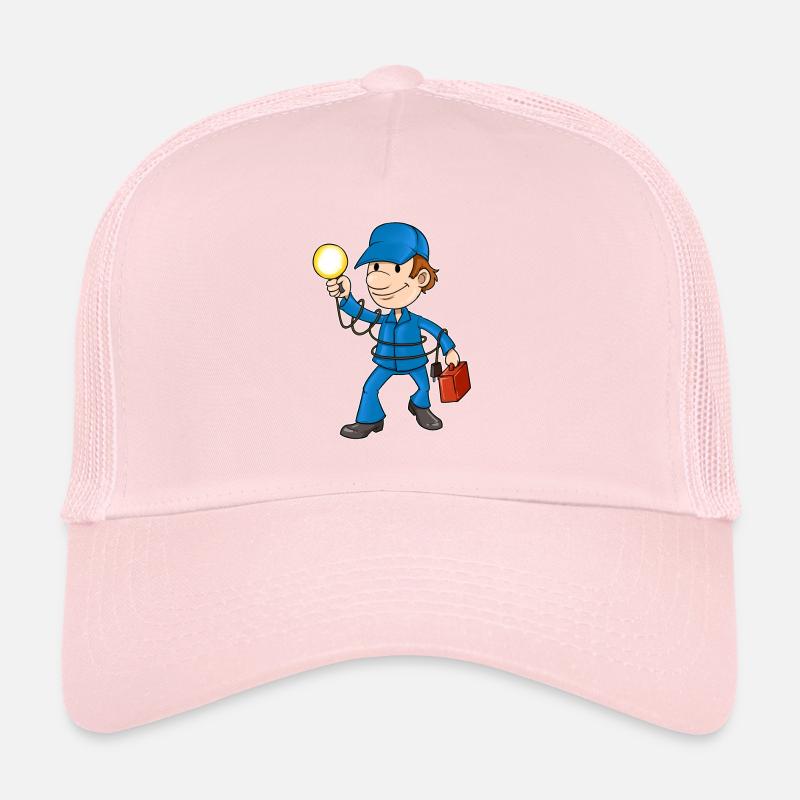 Elektriker Strom Geschenk Elektrizität Beruf Volt Trucker Cap