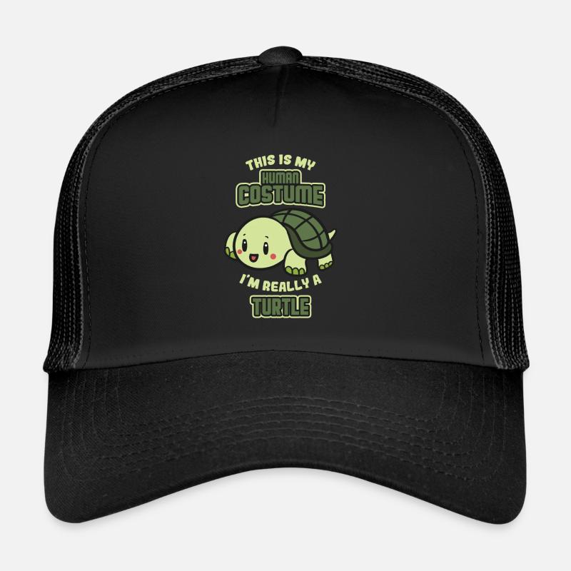 Couverture de tortue et tortue Casquette trucker 