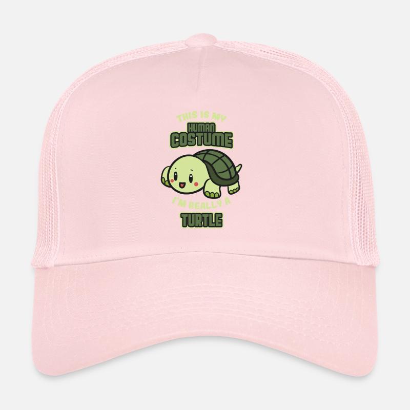 Couverture de tortue et tortue Casquette trucker 