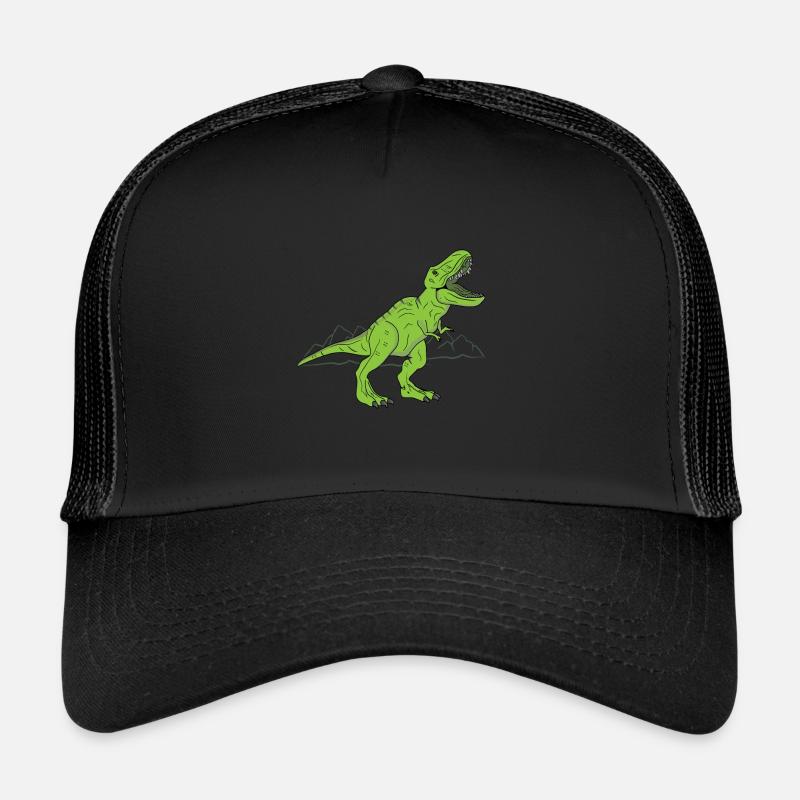 T-Rex dinosaur stone age Trucker Cap