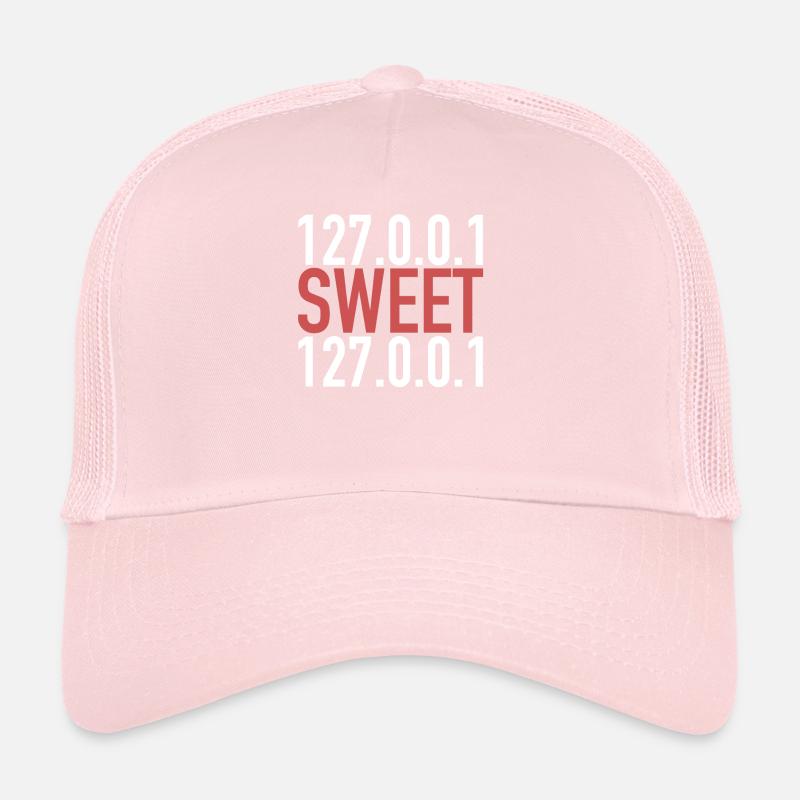 Informatique Nerd Home Sweet Home 127.0.0.1 Localhost Casquette trucker 