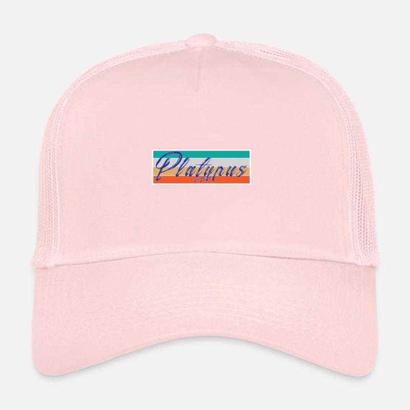 Platypus lettering Trucker Cap