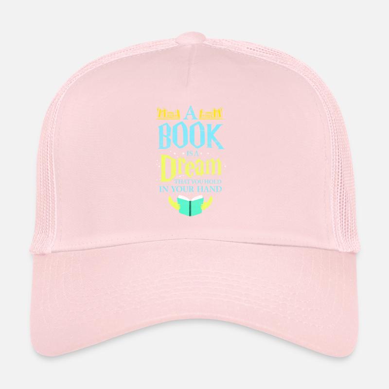 Ein Buch ist ein Traum Buch Buchwurm Literatur lesen Trucker Cap