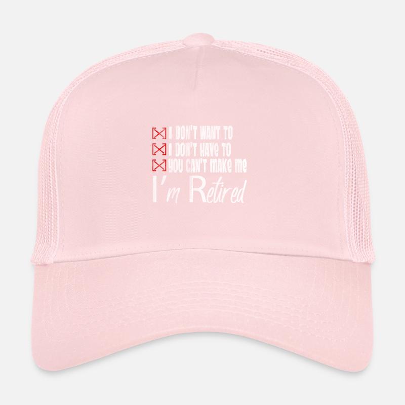 retirement Trucker Cap