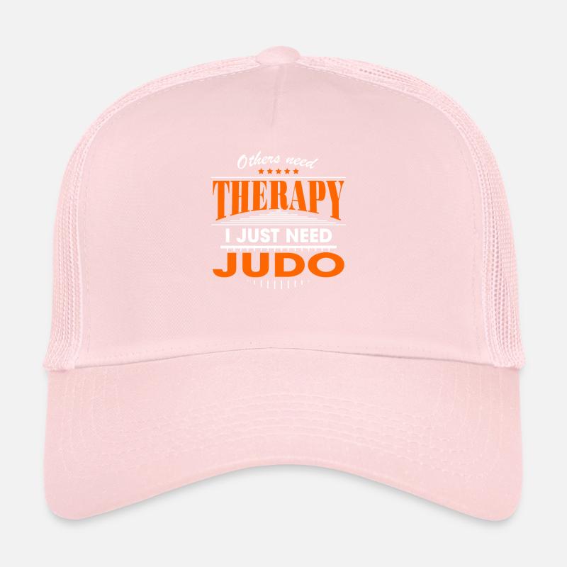 judo is my therapy Trucker Cap