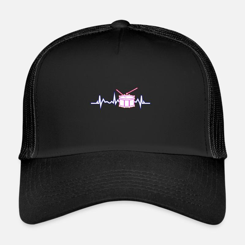 Drum pulse Trucker Cap