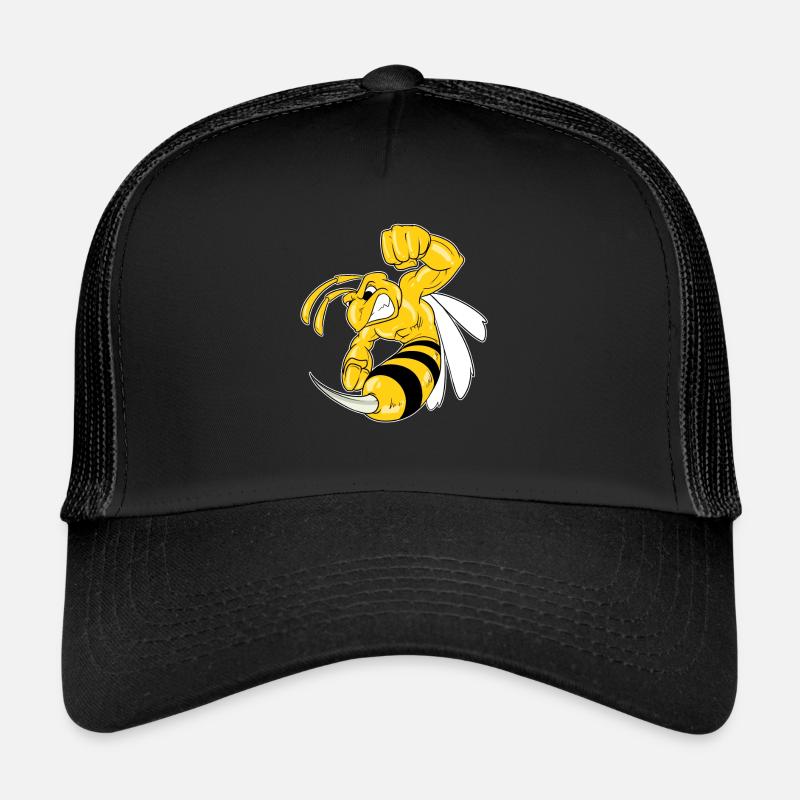 Cadeau de musculation guêpe abeille hornet Casquette trucker 
