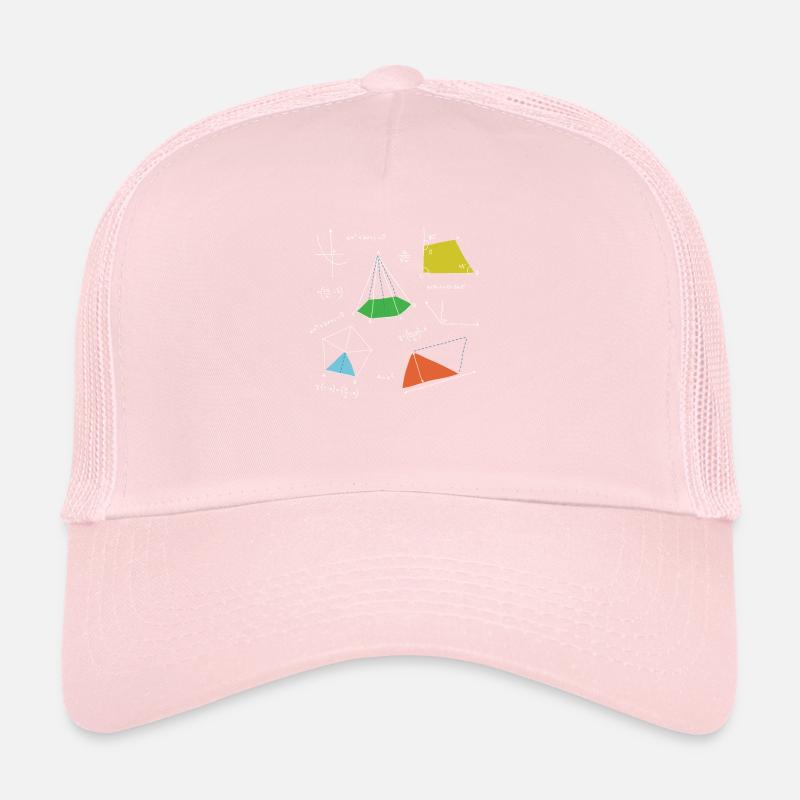 Mathematics Math Computing Numbers Algebra Formula Trucker Cap