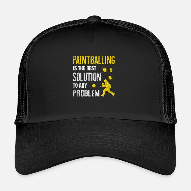 Paintball team team gift idea marker Trucker Cap