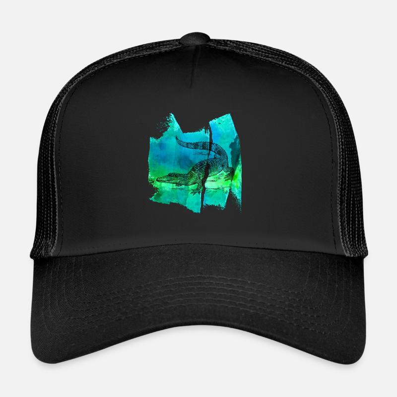 Crocodidil crocodile aligator alligator Casquette trucker 
