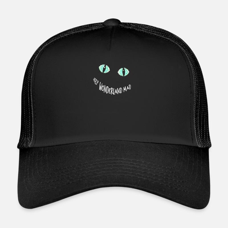 Keep Wonderland Mad - Alice - Trucker Cap - black/black