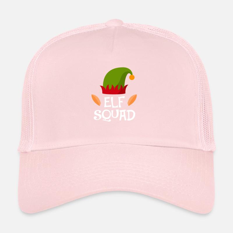 elf squad Christmas advent elfe fee gift Trucker Cap