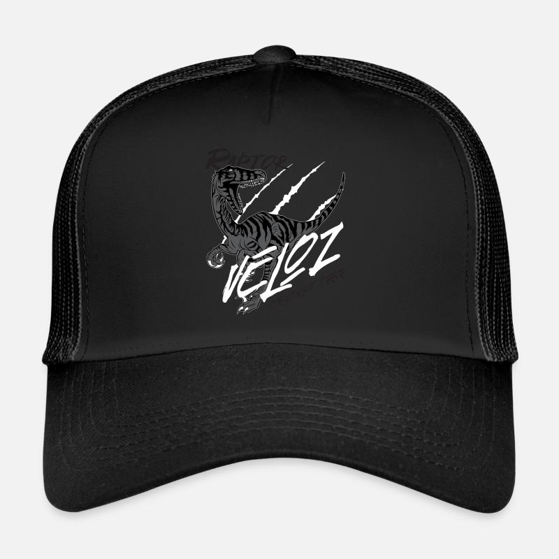 Cool Saurus - Casquette trucker  - noir/noir