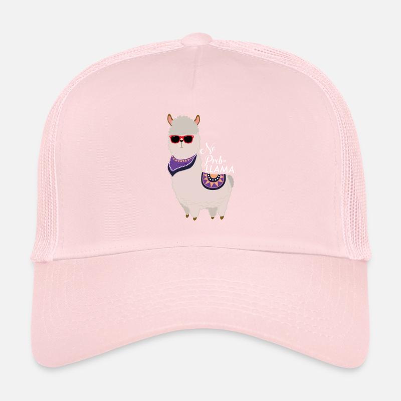 No problem - Cool alpaca llama Trucker Cap