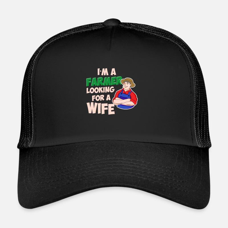 Bauer sucht Frau T-Shirt Geschenkidee Trucker Cap