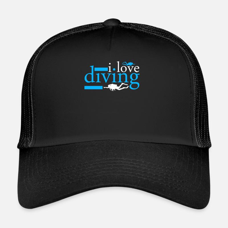 Plongée Plongée Sous-marine Instructeur De Plongée Casquette trucker 