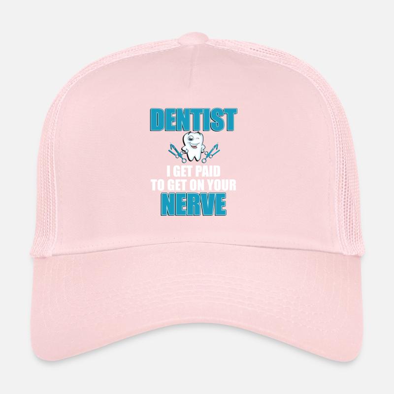 Dentist Dental Technician Tooth Teeth Caries Gift Trucker Cap