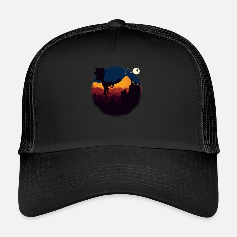 Dragon Moon Casquette trucker 