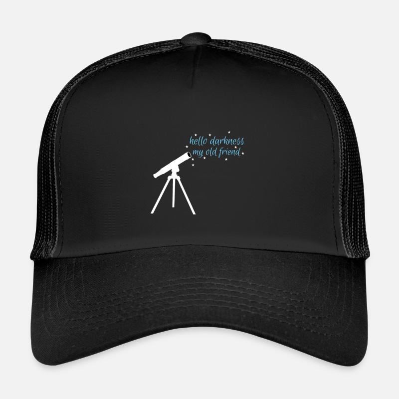 astronomy - Trucker Cap - black/black