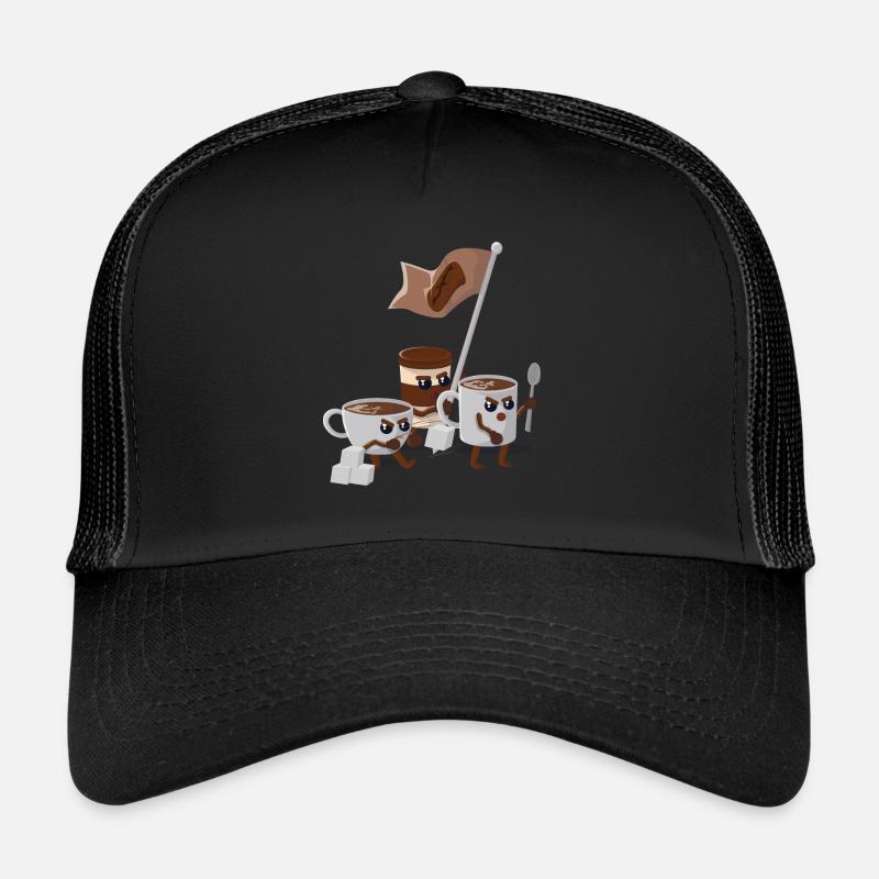 Révolution du café Casquette trucker 