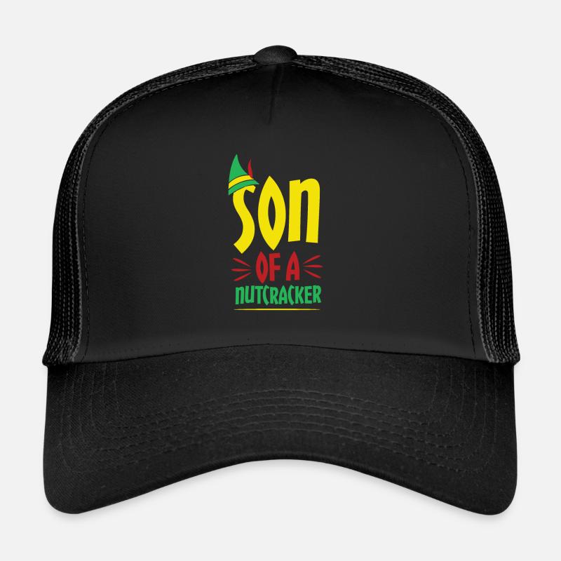 Sohn eines Nussknackers Ehrfürchtiges Weihnachten Trucker Cap