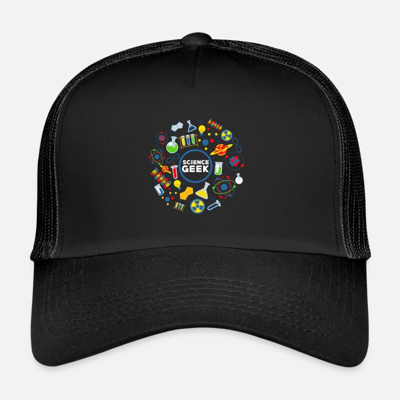 Science geek - Trucker Cap - black/black