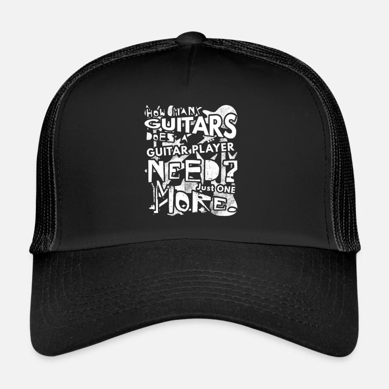 How Many Guitars Does a Guitar Player Need? Funny Trucker Cap