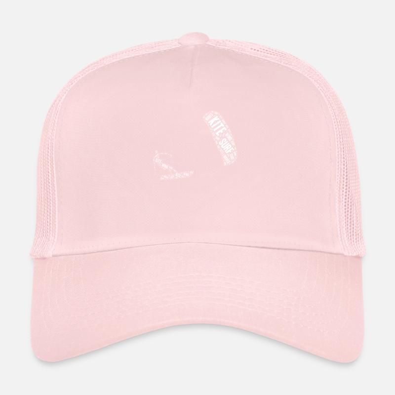 Kitesurf Kite Sport Kiting Wordcloud Geschenk Trucker Cap