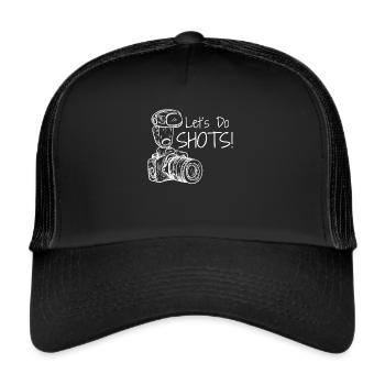 photography - Trucker Cap - black/black - Front