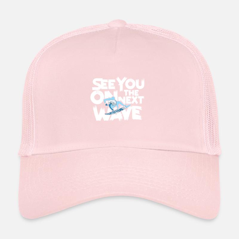 Surfer Surfen Sport Kitesurfen Boadyboarden Strand Trucker Cap