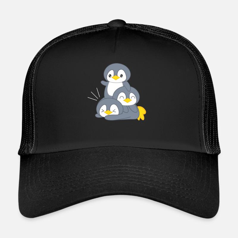 Pinguin – Pinguine – Pinguinfan – Pinguinfamilie Trucker Cap