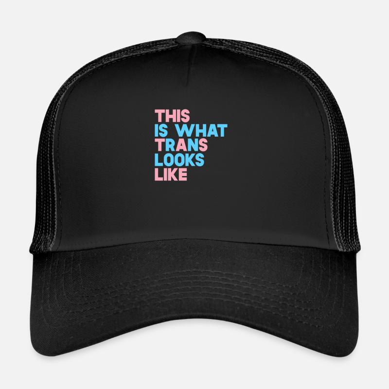 So sieht Trans aus Trucker Cap