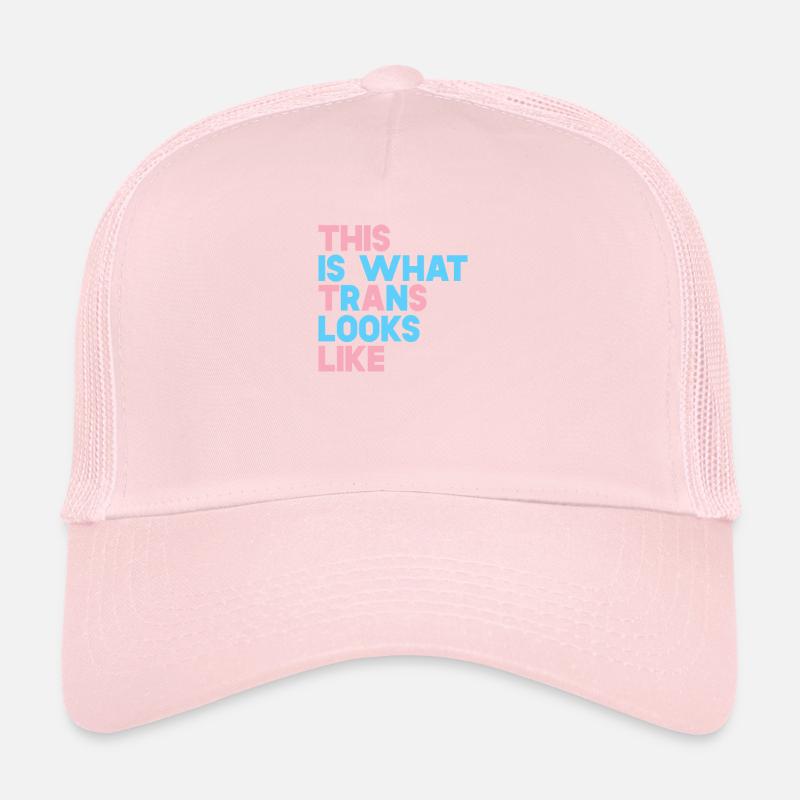 This Is What Trans Looks Like Trucker Cap